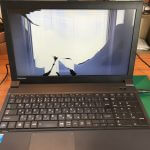 TOSHIBA(dynabook Satellite B554 M)/液晶不良修理の写真