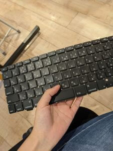 MacBook キーボード修理