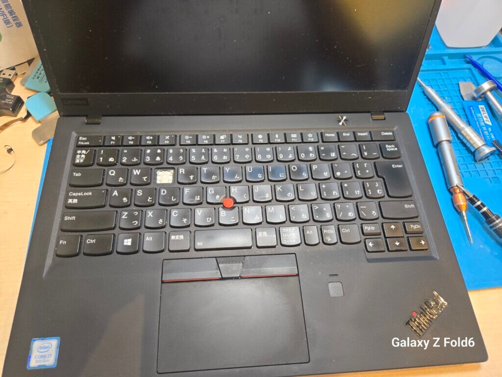 キーボードのキーが完全壊れてしまった！ Lenovo ThinkPad X1 Carbon