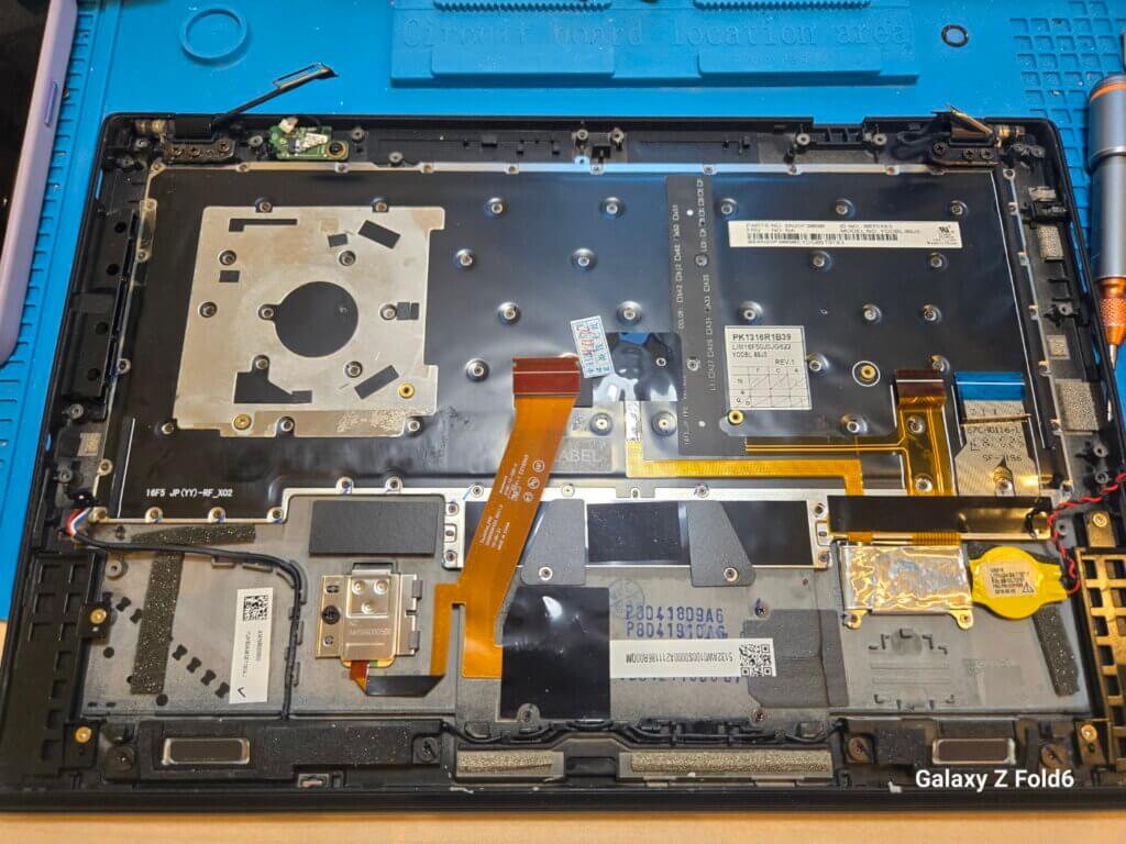 キーボードのキーが完全壊れてしまった！ Lenovo ThinkPad X1 Carbon