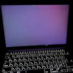 （本日の修理）MacBook Air M1 A2337液晶交換 LCDのみ交換の写真
