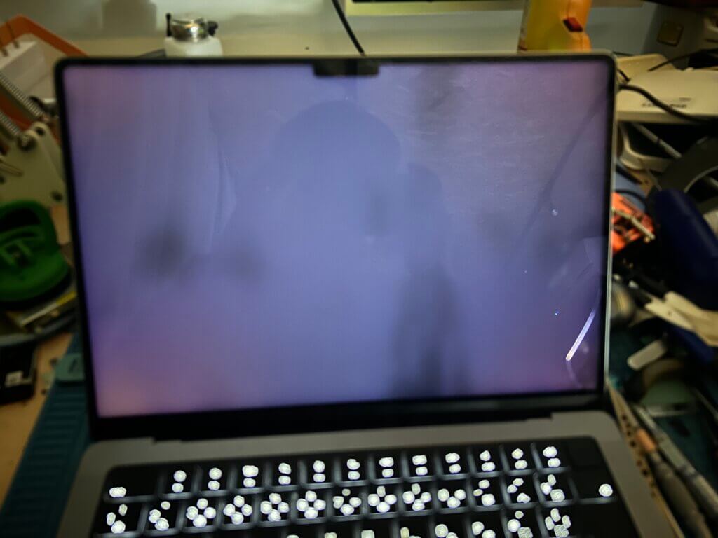 32GB MacBook Pro M2 Pro 14インチ 512GB 液晶故障 MacBook Pro 14インチ（M2 Pro / A2779）液晶パネル交換修理