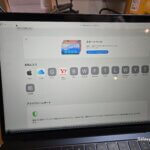 （本日の修理）MacBook M2 Air A2681　液晶が割れてしまった！の写真
